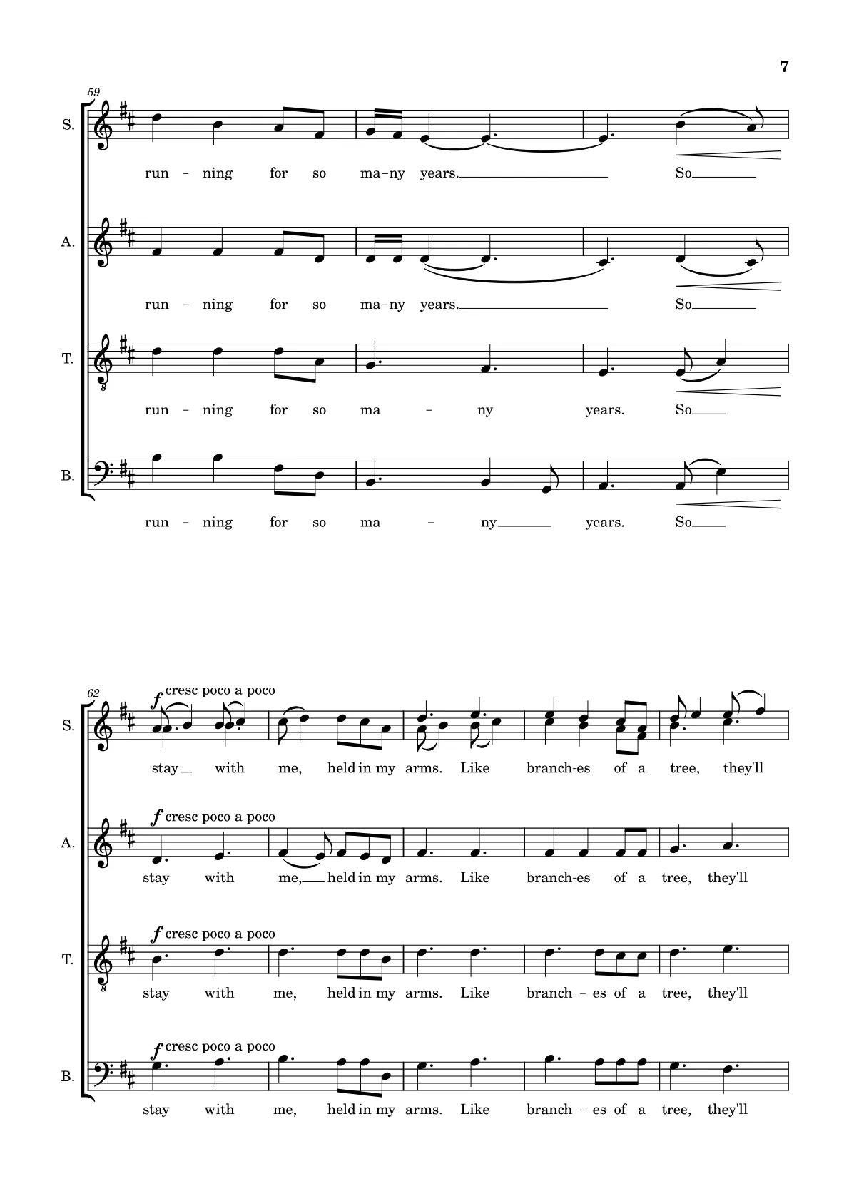 Spartito When the Earth Stands Still — pagina 7